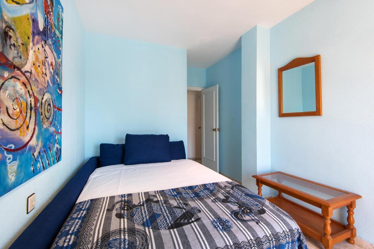 Boliches Center Apartment Next To The Beach, Parking, Pool & Terrace Фуэнхирола Экстерьер фото