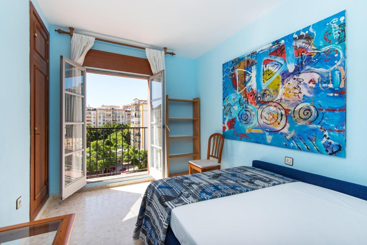 Boliches Center Apartment Next To The Beach, Parking, Pool & Terrace Фуэнхирола Экстерьер фото