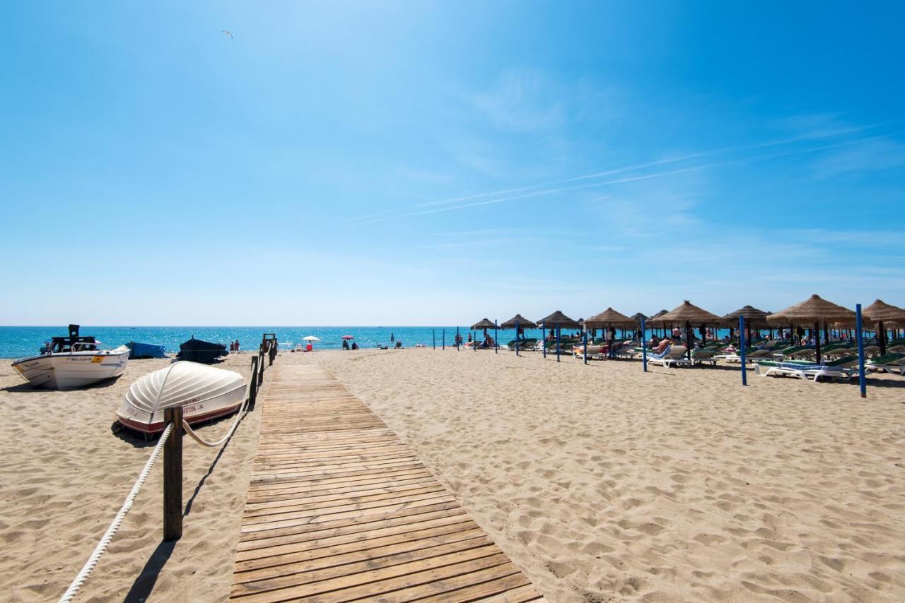 Boliches Center Apartment Next To The Beach, Parking, Pool & Terrace Фуэнхирола Экстерьер фото