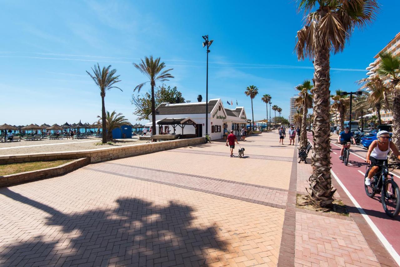 Boliches Center Apartment Next To The Beach, Parking, Pool & Terrace Фуэнхирола Экстерьер фото